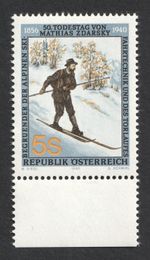 1990 Austria Mathias Zdarsky Alpine Skiing UM. SG 2235