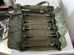 NGT Bivvy tent Peg Set with Mallet, unused.