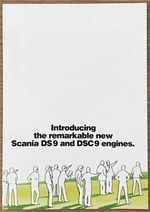SCANIA DS9 & DSC9 ENGINES Commercial Sales Brochure 2007 #E1212.07