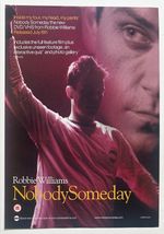 ROBBIE WILLIAMS ~ NOBODY SOMEDAY 2002 Full page UK magazine ad