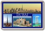 FRIDGE MAGNET - DUBAI - Large - UAE TOURIST 