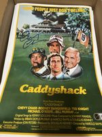 Autographed Chevy Chase Caddyshack 11x17 Mini Poster Signed Beckett Witnessed