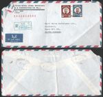 1977 Kuwait Safai Registered cover to England