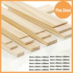 Pine Sheet Woods Board Panel Aircraft Ship Model Furniture DIY Thick 3mm/5mm/8mm