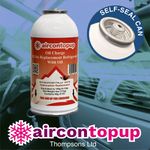 Car Aircon Regas with Compressor Oil Compatible with R134 Vehicles