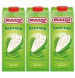 Maaza Soursop Guanabana 1ltr ( Pack of 3 )