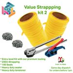 Safeguard Trojan Economy Heavy Duty Pallet Strapping Banding Kit 200m coil