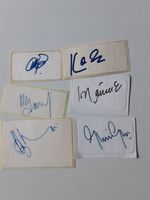 6 Signed Labels By Pakistan Test Players
