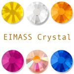 EIMASS® NON-HOT FIX GLASS CRYSTALS FLAT-BACK RHINESTONES DIAMANTE, GEMS, 7787