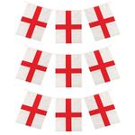 150m England Flag Bunting Long Banner Euro Cup St Georges Stree Bar Decoration