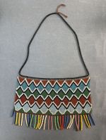 FINE OLD ANTIQUE SOUTH EAST AFRICAN YAO MALAWI TRIBAL ART BEADWORK MODESTY APRON