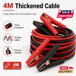 Heavy Duty Jump Leads 4meters-9 1800AMP Booster  Car  Battery Starter Recovery