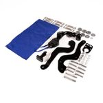 Dacia Duster Tool Free Removable Swan Neck Towbar Screw Kit M16 Bolts Nuts Set