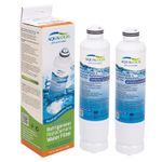 Refrigerator Water Filter compatible with DA29-00020B SAMSUNG RF56J9040SR (2pk)