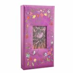 Slip In Photo Album with 300 Pockets Purple-Birds