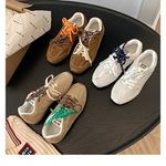 NEW Women's 2025 Summer New Leather Retro Versatile Sports MM Shoes