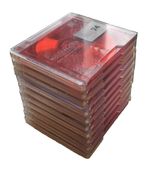 10x HiSpace Red & Clear MiniDiscs 74min | Blanked Job Lot Tested MD