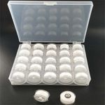 10 Universal Sewing Machine Plastic Bobbins - Will Fit Brother, Janome, Singer