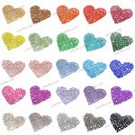 1000pcs Resin Jelly Flatback Rhinestones Non Hotfix 2-6mm Nail Art Craft Gems