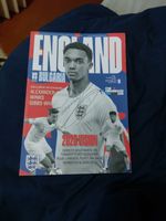 Program Signed by Trent Alexander  First  England V Bulgaria