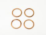 4x Exhaust Copper Gaskets For Honda CB 650 R (ABS) 2019