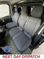TAILORED SEAT COVERS For RENAULT TRAFIC PANEL VAN 2015 - 2025 FABRIC