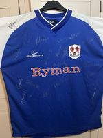 Millwall FC Signed Football Shirt Ryman Strikeforce Sponsor XL