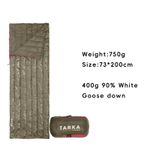 Ultralight Goose Down Sleeping Bag – Perfect for Camping and Outdoor Adventures!