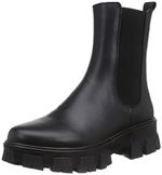 LOVE HUNTER 1719 Men's Platform Track Sole Side Gore Boots Black Size 27.0 cm