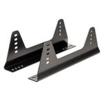 RSA Seat Side Mounts - Steel, Multi Drilled, 420mm - Fits Cobra, Sparco, OMP Etc