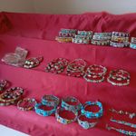  JOB LOT BRACELET/BANGLES X 47 ( 6705 )