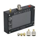 Mini1300 4.3" LCD 0.1-1300MHz HF/VHF/UHF ANT SWR Antenna Analyzer Meter Testers