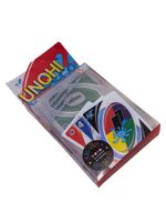 UNO Card Game H2O Splash Waterproof Clear PVC No 1 Family Fun Playing Card Game