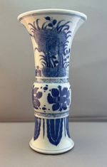 Chinese Porcelain Blue & White Gu Vase