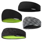 Men Women Sports Headband Anti-Sweat Band Running Yoga Stretch Sports Head Bands