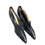 1917-1920 Victorian Antique Ladies Black Leather High Heels The Holters Co. USA