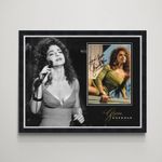 Gloria Estefan - American Singer Songwriter Signed Authentic Autograph Framed