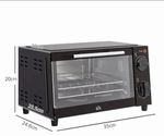 Cookworks Mini Oven 9 Litres Counter Top Electric Grill Toaster Oven .