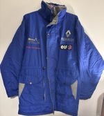 Vintage Williams Renault F1 Jacket Mens M Blue Elf Formula 1 Racing Team 90s