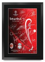 Liverpool Football Championship Collection A3 Posters Displays Printed Signed
