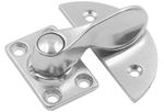 Large Turnbuckle Gravely Fastener Catch & Plate (Stainless Steel) - Horsebox