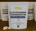 Glucosamine and chondroitin sulphate MSM vitamin C 1600mg capsules Vegan