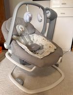 Joie Serina 2-in-1 Swing & Rocker Baby Seat, Cosmo Grey (59182L200)