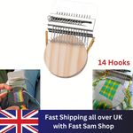 Small Loom Darning Machine Loom Speedweve Type Weave Tool Fun Mending Loom 14hoc