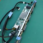 Dell R630 1x10 2.5" HDD Backplane + Expansion Board 3XTYM 22VC9 SATA SAS