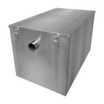 120L Stainless Steel Commercial Grease Trap Filter Interceptor Restaurant Waste