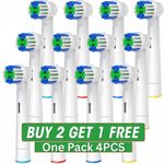 Electric Toothbrush Heads Compatible With Oral B Braun Replacement brush Head