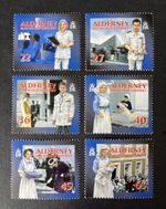 ALDERNEY 2001 MNH HEALTHCARE COMMUNITY SERVICES STAMP SET