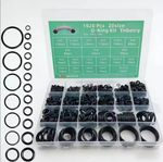 1020pcs Nitrile Silicone O-Rings Oil Resistant Seal Gasket Kit Assortment UK
