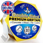 Strong Double Sided Tape 30M  Sticky Heavy Duty Adhesive Clear Carpet Extra Grip